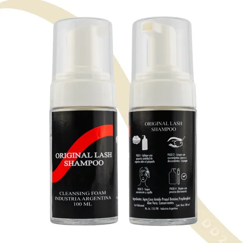 Lash Shampoo Espuma De Limpieza P/ Pestañas Y Cejas 100ml