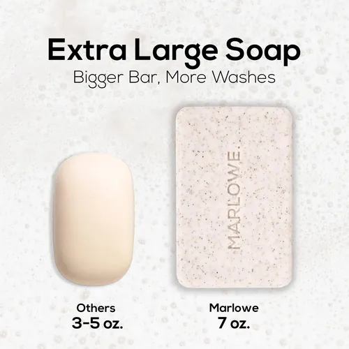 Jabón Exfoliante Corporal Marlowe. Madera De Oud No. 102, 20