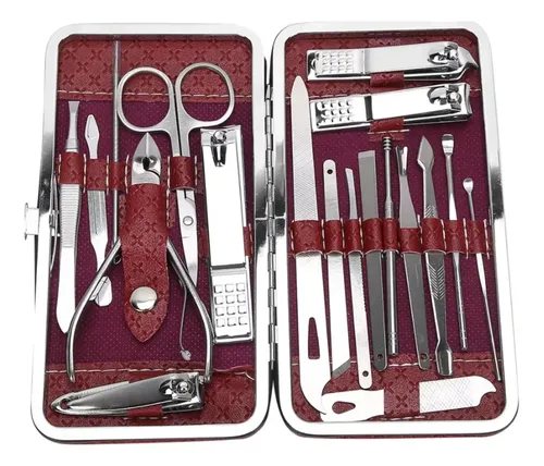 Juego De Cortauñas De Acero Inoxidable. Kit De Herramientas