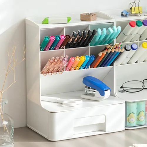 Soporte Multifuncional Para Bolígrafos, Brochas De Maquillaj