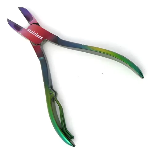 Alicate Corta Uñas Titanium J1131 Tornasolado