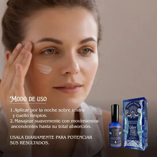 Crema Facial Nocturna Natural Boti-K Puro Hidratante Antiage 50ml