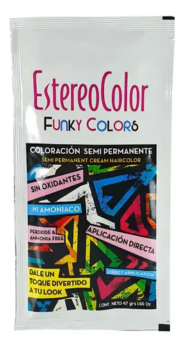 Estereocolor Coloración Semipermanente S/oxidantes X1 Unidad Tono Rosa