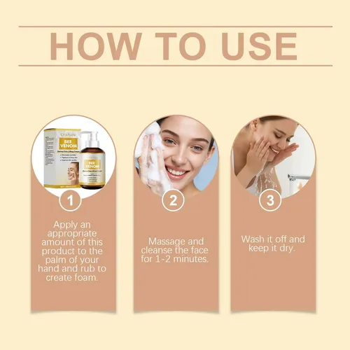 Limpiador Facial Suave Viareline Para Una Piel Suave E Hidra