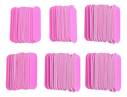 100 Limas De Uñas De Doble Color Para Madera, Lijado 180/24