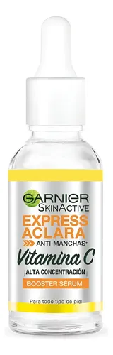 Garnier Serum Iluminador Vitamina C Niacinamida 30ml Vegana