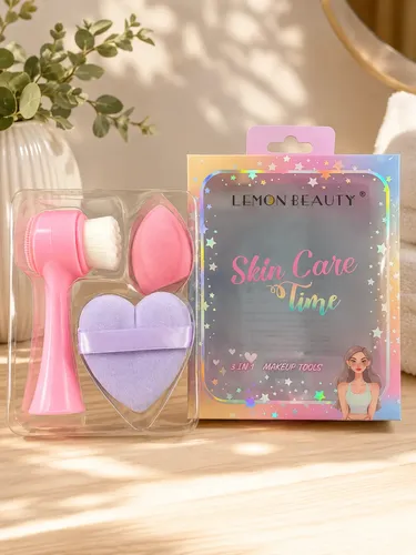 Kit Cuidado De La Piel Skin Care 3 En 1 Limpieza Facial