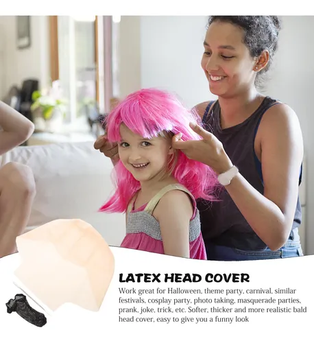 1 Juego De Maquillaje De Látex Para Calvos, Calvo, Cosplay