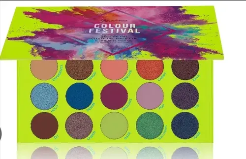 Paleta de Sombras 20 Colores BH Cosmetics Colour Festival