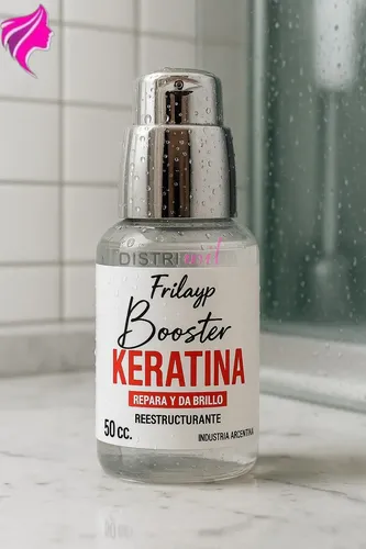 Booster De Keratina Frilayp X50cc Repara Da Brillo Y Suavida