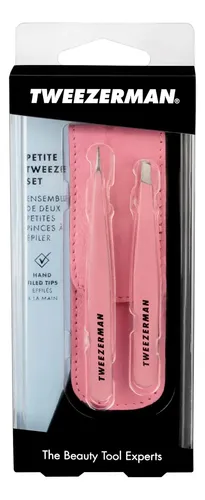 Set Pinzas Pequeñas Color Rosa Para Cejas Y Detalles