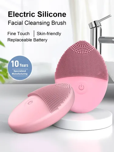 Limpiador Facial Eléctrico Con Cepillo Profundo, Llanta Limp