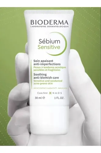 Bioderma Sébium, cuidado calmante y antimanchas, 30 ml, para uso diurno y nocturno, para todo tipo de piel