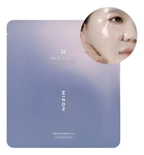 Mizon Hyalugen Pearly Jelly Mask Mascarilla Hidrogel Coreana Todo Tipo De Piel