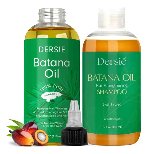 Kit Cuidado Capilar Dersie Aceite Batana Y Shampoo 118ml