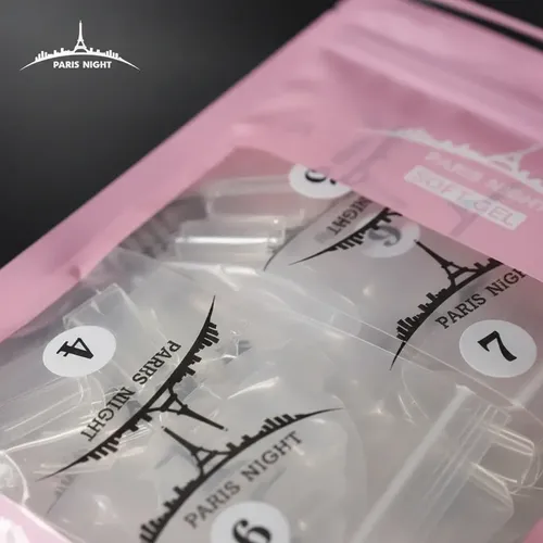 Tips Para Soft Gel Y Press On Paris Night X500 Cuadrada