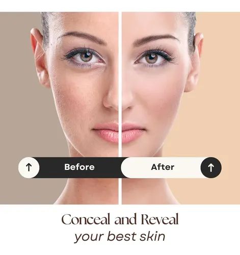 Polvo Corrector Mineral Bisque 14g, Acabado Natural