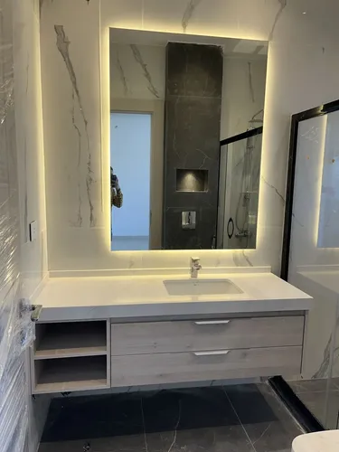 Espejo Luz Led 120x100cm Baño