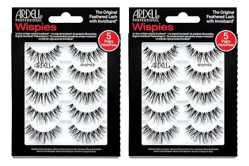 Pestañas Postizas Ardell Wispies Black 2 Pack