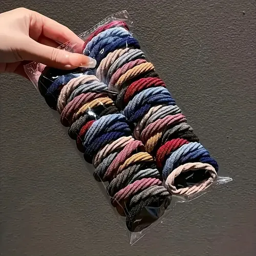 Gomitas Para Pelo Sin Costura X50 Mujer