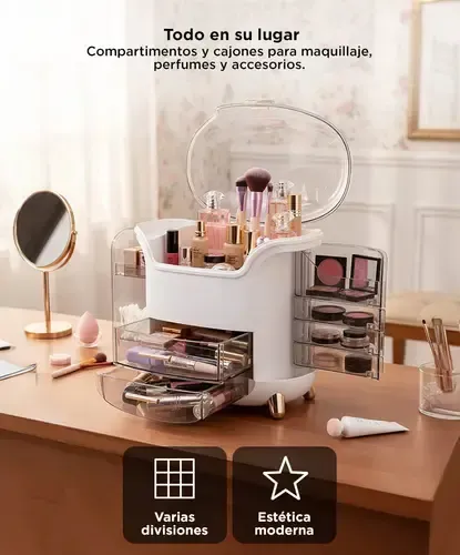 Organizador Maquillaje Gadnic Porta Cosméticos Skin Care
