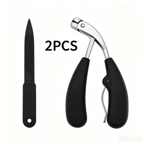 Set De 2 Cortauñas Ergonómicos Y Lima De Uñas Z Codo D