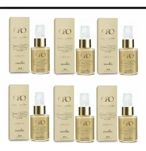 Serum Oro Liquido X6 Unidades Ossono