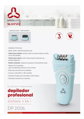 Depilador Profesional Celeste Ultracomb Dp-2006