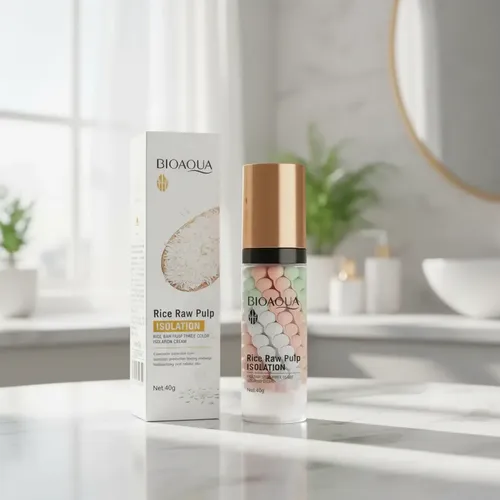 Primer Prebase De Maquillaje Con Pulpa De Arroz 3 En 1