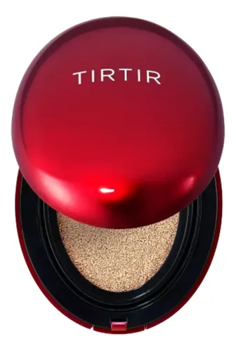 TIRTIR Mascarilla en Almohadilla Tono Rojo – 18g – 23N ARENA – Cobertura, Duración Prolongada y Hidratación