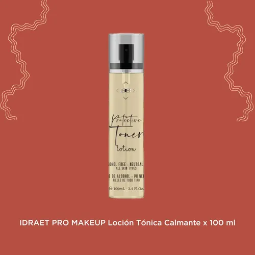 Locion Tonica Calmante Idraet Rosacea Piel Sensible 100 Ml