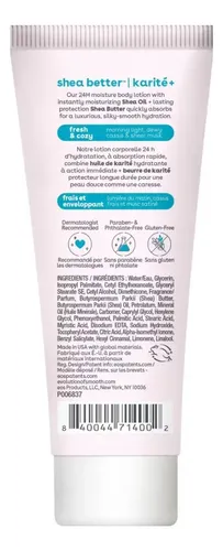 Crema Corporal EOS Shea Better Fresh & Cozy para Hidratación 24H