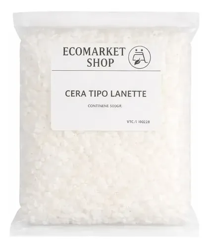 Cera Emulsionante Tipo Lanette 500gr