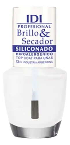 Esmalte Idi Brillo Secador Siliconado 13ml Nail – Uñas