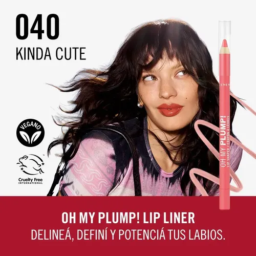 Delineador De Labios Rimmel London Oh My Plum! Kinda Cute