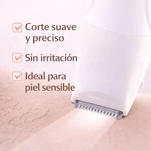 W Depiladora Eléctrica Recargable Para Mujer, Rasuradora M
