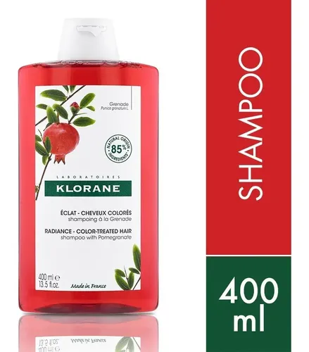Klorane Granada Shampoo Para Cabello Teñido X 400 Ml