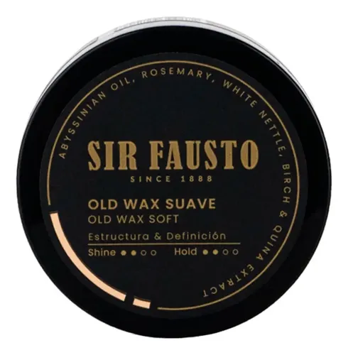 Sir Fausto Barberia Old Wax Gel Efecto Húmedo Suave X 200 Ml