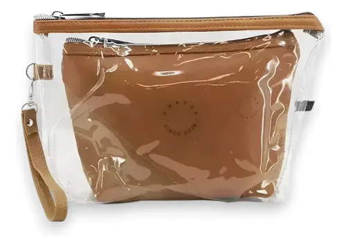 Set Portacosméticos X2 Amayra Neceser Organizador Maquillaje