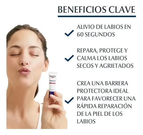 Eucerin Aquaphor Sos Reparador De Labios Secos Agrietados