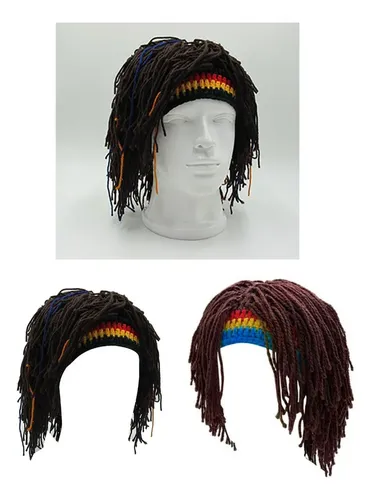 / Pelucas Tejidas Con Gorro For Barba (1 #mold), Estilo K