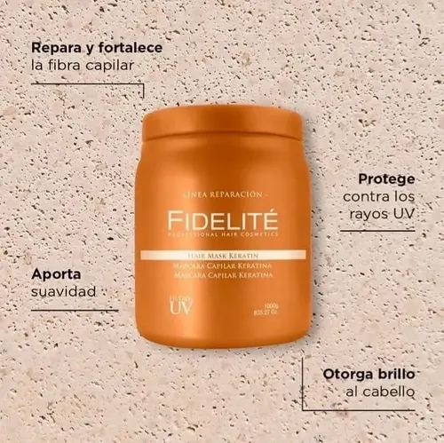 Fidelité Baño De Crema Máscara Capilar Keratina 270g