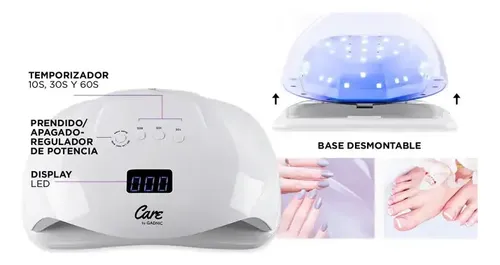 Cabina Horno Uv Led 72 Watts Gel Esmalte Semipermanentes Uña