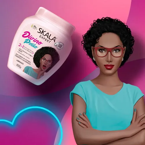 Mascara Crema Skala Divino Potao 1000 G Vegana X 2 Unidades