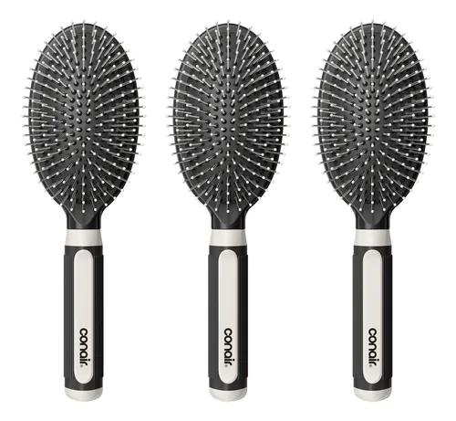 Cepillo Para El Cabello Conair Salon Results, Pack De 3, Cer
