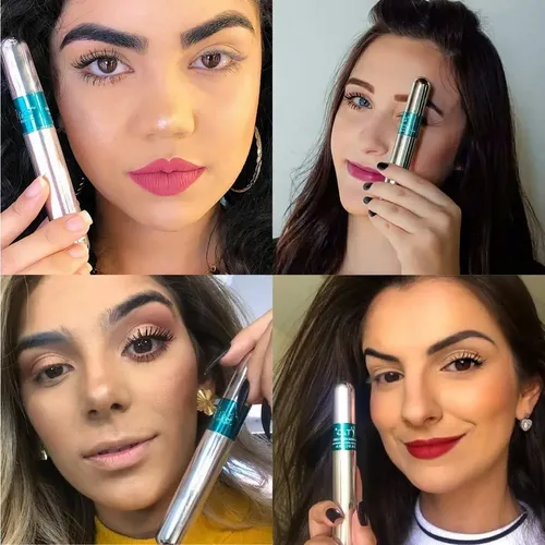 Máscara Pestañas Rimel Tango 4d Brasil Rekabeauty Color Negro