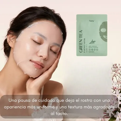Mascara Facial Coreana Coony Green Tea Humecta Antioxidante