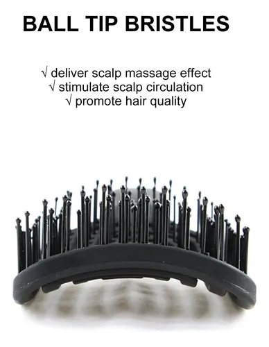 Cepillo De Ventilación Curvo Moderno For Secar El Cabello,