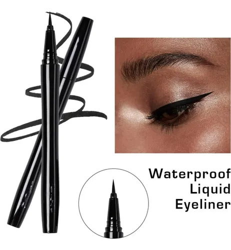 Lápiz De Ojos Líquido Impermeable Maepeor Marrón Oscuro