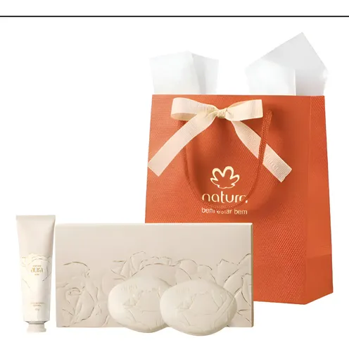 Aura Alba Natura Crema Hidratante Para Manos Y Jabón Fragancia Floral